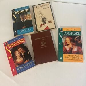 Shakespeare set of 5 softback books